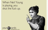 Neil Young confronts heckler at Dallas show