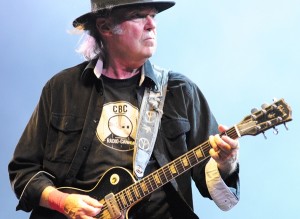 Neil Young with CBC T-shirt